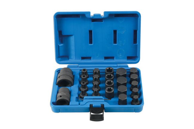 Laser Tools 6891 Impact Bit & Socket Set 3/4"D, 1"D 24pc Laser Tools