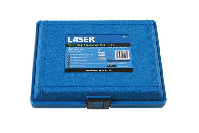 Laser Tools 6900 Trim Clip Removal Kit 5pc Laser Tools