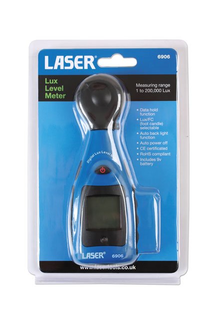 Laser Tools 6906 Lux Level Meter Laser Tools