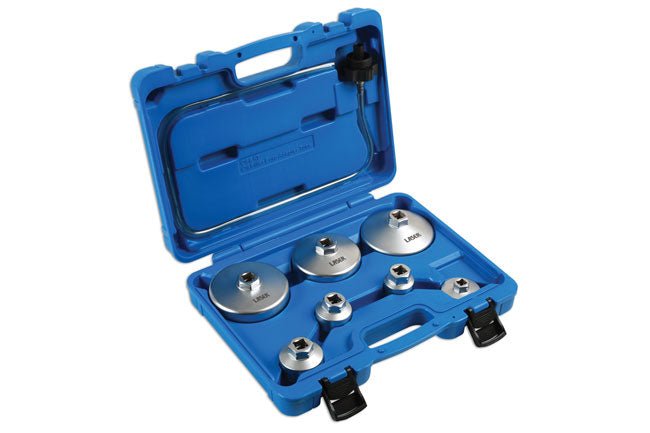 Laser Tools 6932 Oil Filter Wrench Set 8pc Laser Tools