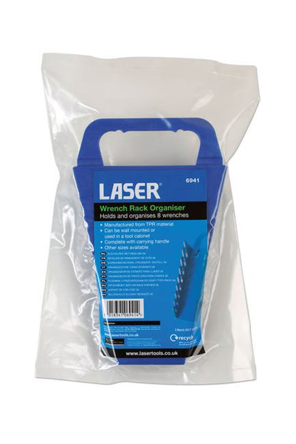 Laser Tools 6941 Spanner Rack Organiser, 8 Spanners Laser Tools