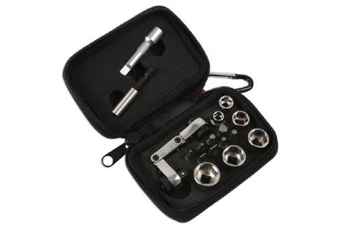 Laser Tools 6945 Mini Flexi Ratchet Socket and Bit Set 17pc Laser Tools