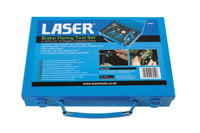 Laser Tools 6950 Brake Flaring Tool Set Laser Tools