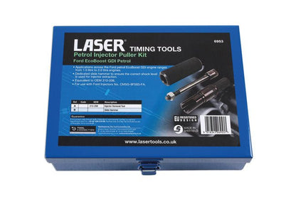 Laser Tools 6953 Petrol Injector Puller Kit - for Ford EcoBoost & JLR GDI Laser Tools
