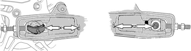 Laser Tools 6955 Rear Wheel Alignment Tool - for Triumph Laser Tools