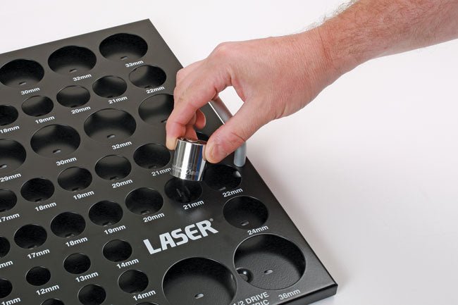 Laser Tools 6963 Socket Drawer Organiser Laser Tools