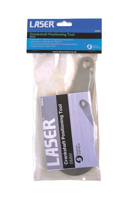 Laser Tools 6964 Crankshaft Positioning Tool - for BMW N47 Diesel Laser Tools