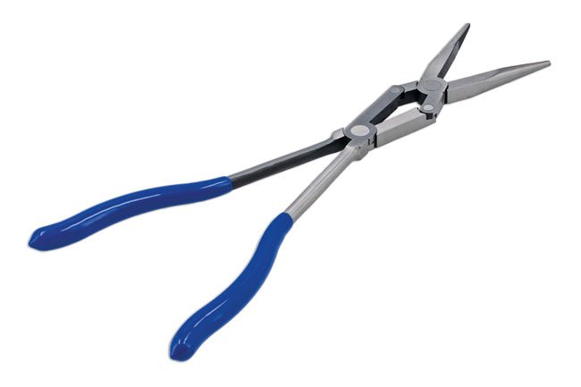 Laser Tools 6967 Double Jointed Long Nose Pliers 345mm Laser Tools