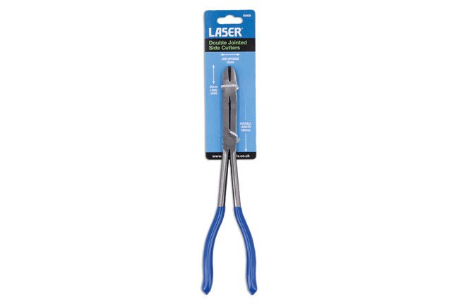 Laser Tools 6969 Double Jointed Side Cutters 290mm Laser Tools