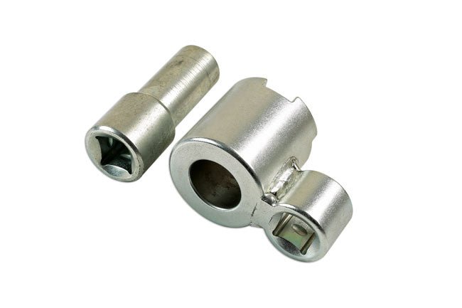 Laser Tools 6979 Front Strut Top Nut Wrench/Holding Tool 2pc - for Volvo Laser Tools