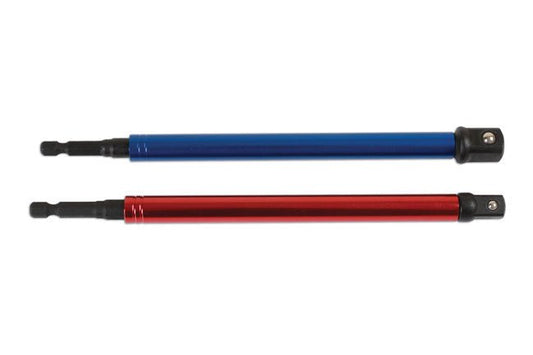 Laser Tools 6984 Socket Adaptor Set, Rotating Sleeve 3/8"D, 1/2"D 2pc Laser Tools