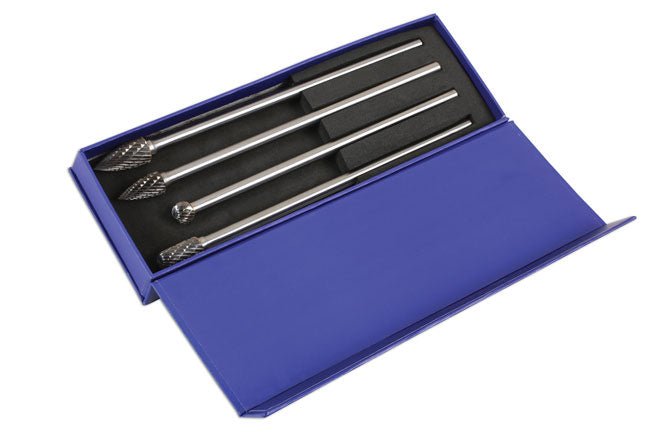 Laser Tools 6988 Tungsten Carbide Burr Set 4pc Laser Tools