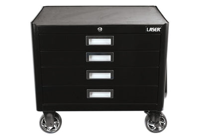 Laser Tools 6990 Workshop Trolley - 4 Drawers Laser Tools