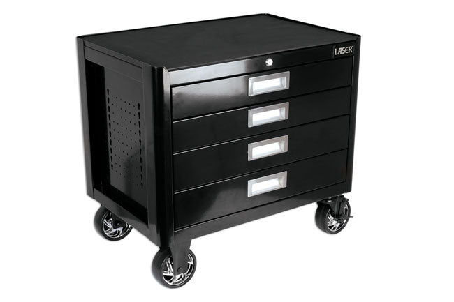 Laser Tools 6990 Workshop Trolley - 4 Drawers Laser Tools