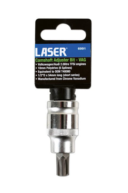 Laser Tools 6991 Camshaft Adjuster Bit - for VAG Laser Tools