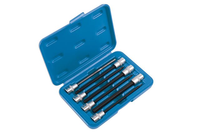 Laser Tools 6995 Extra Long Hex Socket Bit Set 3/8"D 7pc Laser Tools