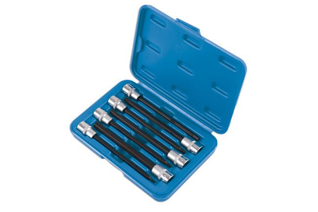 Laser Tools 6995 Extra Long Hex Socket Bit Set 3/8"D 7pc Laser Tools
