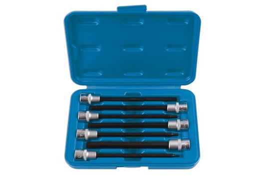 Laser Tools 6995 Extra Long Hex Socket Bit Set 3/8"D 7pc Laser Tools