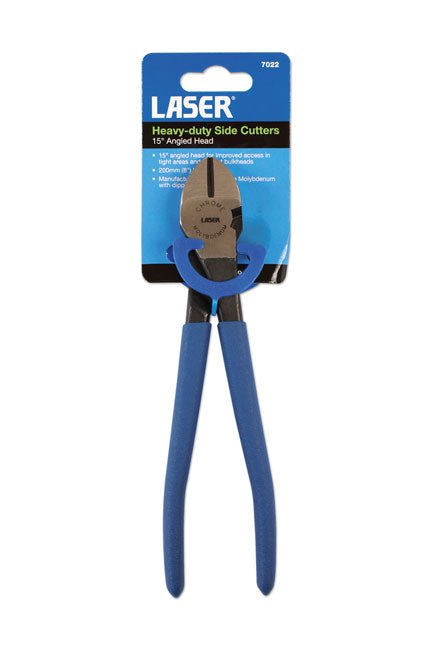 Laser Tools 7022 Heavy Duty Side Cutter - 15Â°Head Laser Tools