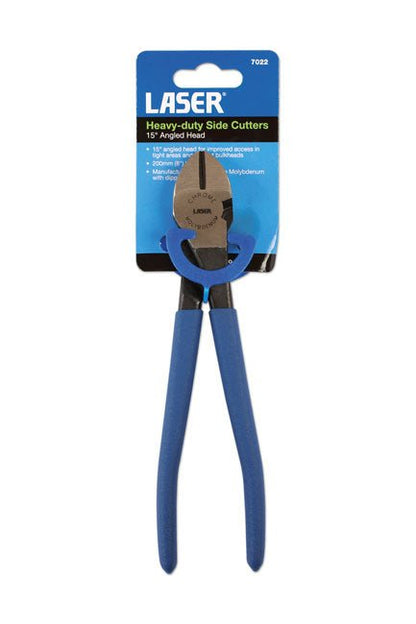 Laser Tools 7022 Heavy Duty Side Cutter - 15Â°Head Laser Tools