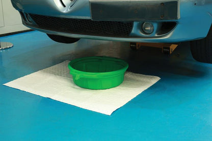 Laser Tools 7023 Fluid Drain Pan - Green Laser Tools