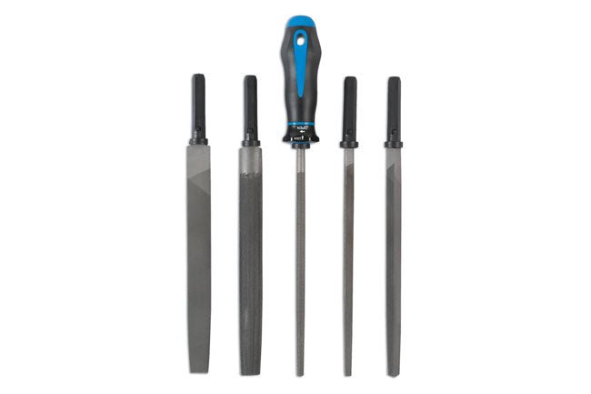 Laser Tools 7025 Interchangeable File Set 5pc Laser Tools