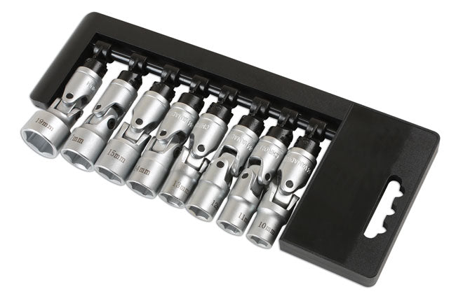 Laser Tools 7035 Universal Joint Socket Set 3/8"D 8pc Laser Tools