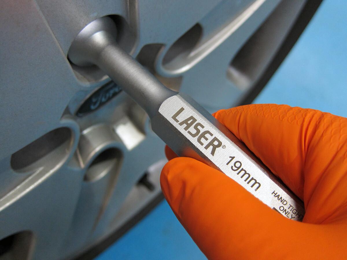 Laser Tools 7037 Wheel Nut Wrench Set 4pc Laser Tools