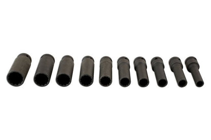 Laser Tools 7041 Deep Impact Socket Set 1/2"D 10pc Laser Tools