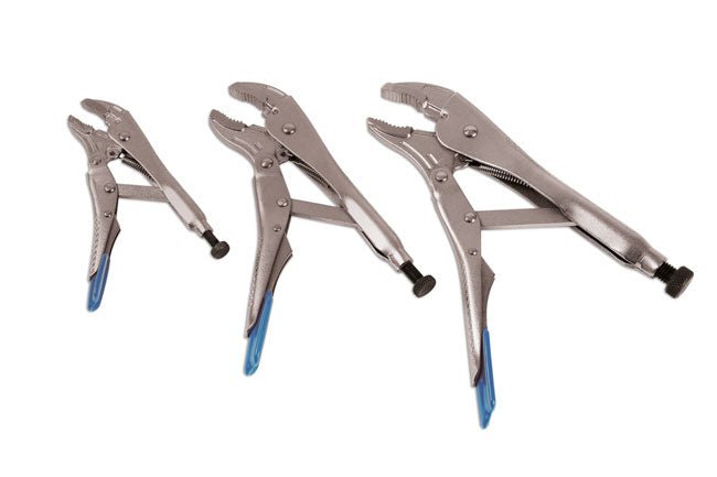 Laser Tools 7053 Locking Grip Wrench Set 3pc Laser Tools