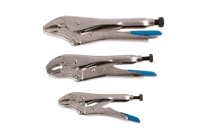 Laser Tools 7053 Locking Grip Wrench Set 3pc Laser Tools