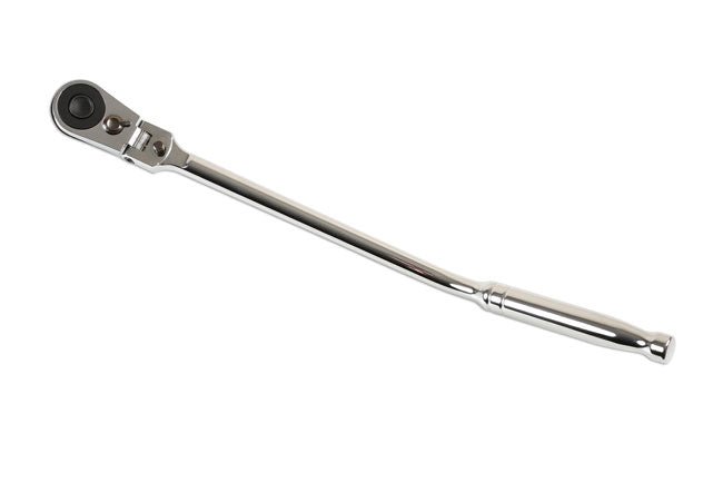 Laser Tools 7065 Low Profile Flexi-Head Ratchet with Cranked Handle 3/8"D Laser Tools