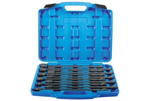 Laser Tools 7102 Universal Joint Extra Long Impact Socket Set 3/8"D 11pc Laser Tools