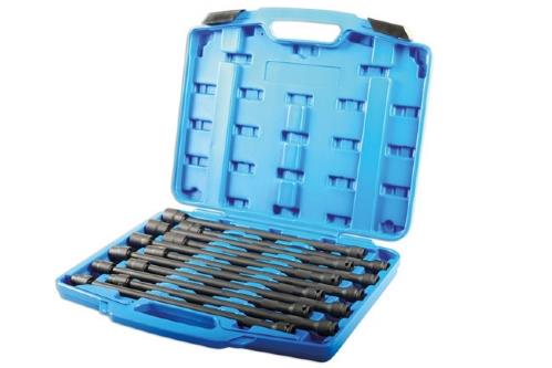 Laser Tools 7102 Universal Joint Extra Long Impact Socket Set 3/8"D 11pc Laser Tools