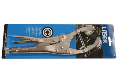 Laser Tools 7121 Oil Filter Locking Pliers 45 - 130mm Laser Tools