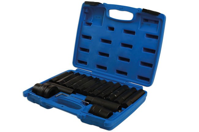 Laser Tools 7128 Impact Bit & Socket Set 3/4"D, 1"D 16pc Laser Tools