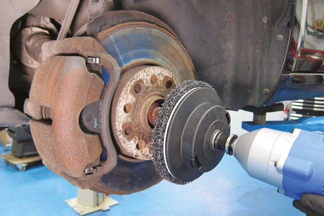 Laser Tools 7133 Wheel Hub Cleaning Tool 1/2"D 160mm Laser Tools