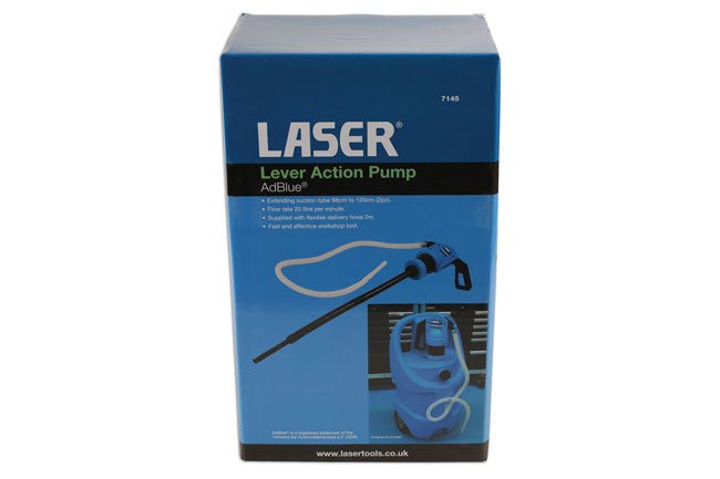 Laser Tools 7145 Lever Action Pump - AdBlueÂ® Laser Tools