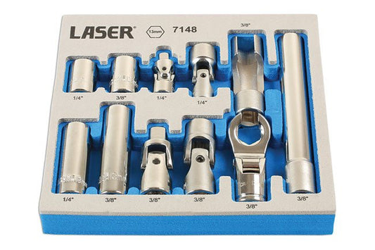 Laser Tools 7148 Master Socket Set 13mm 11pc Laser Tools