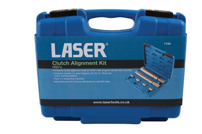 Laser Tools 7150 Clutch Alignment Kit - for HGV Laser Tools