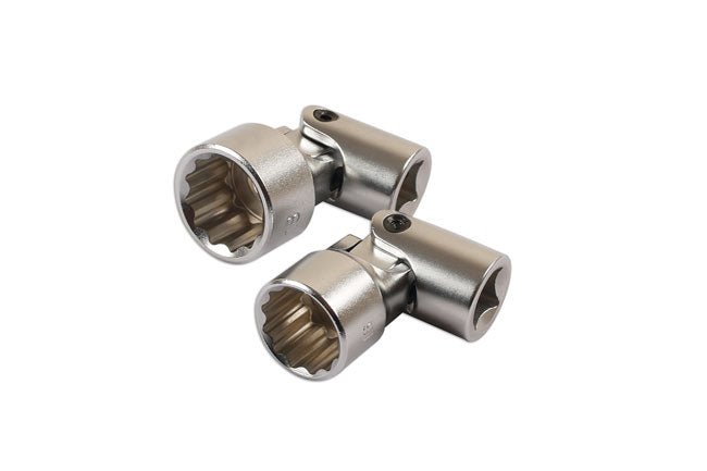 Laser Tools 7153 Universal Joint Socket Set 3/8"D 2pc Laser Tools