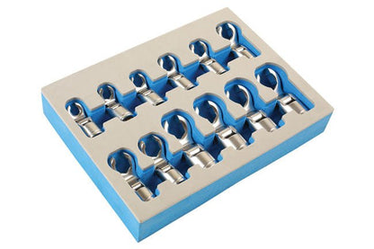 Laser Tools 7165 Flexible Crows Foot Wrench Set 3/8"D 12pc Laser Tools