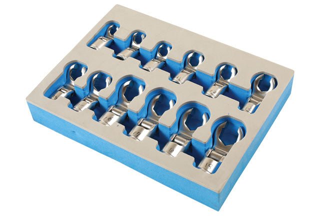 Laser Tools 7165 Flexible Crows Foot Wrench Set 3/8"D 12pc Laser Tools