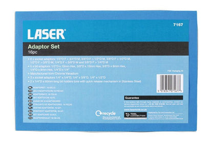 Laser Tools 7167 Convertor Set 16pc Laser Tools