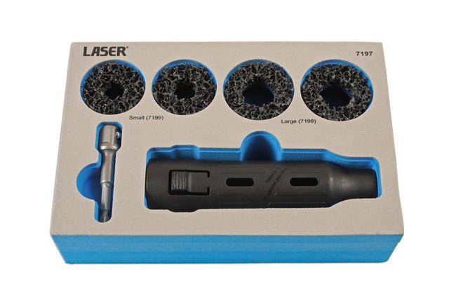Laser Tools 7197 Hub Cleaning Tool Set 6pc Laser Tools
