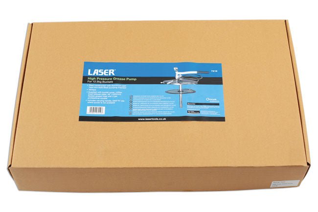 Laser Tools 7219 High Pressure Grease Pump for 12.5kg Buckets Laser Tools