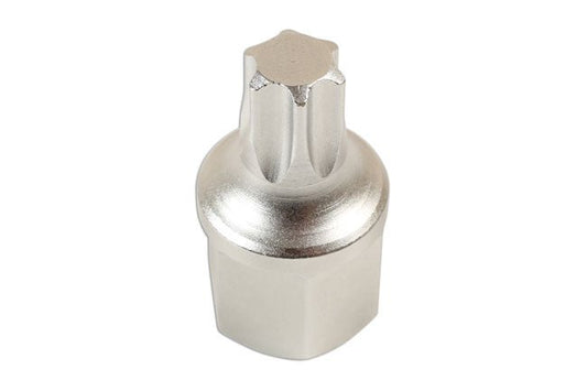 Laser Tools 7234 Stubby Star Socket Bit 1/2"D T60 Laser Tools