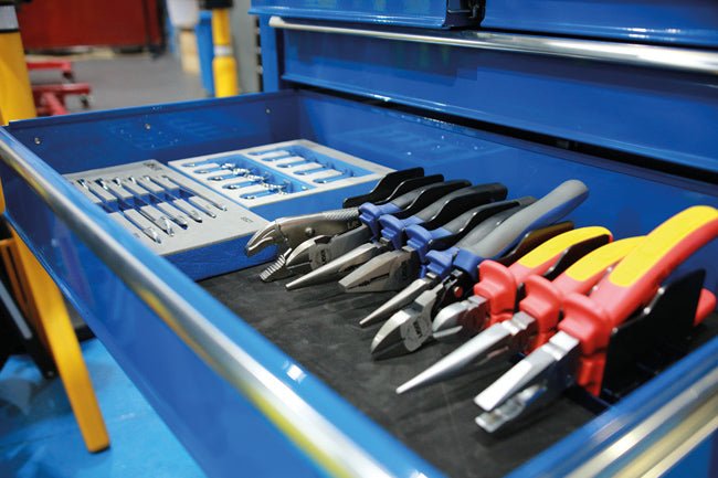 Laser Tools 7245 Pliers Storage Rack 300mm Laser Tools