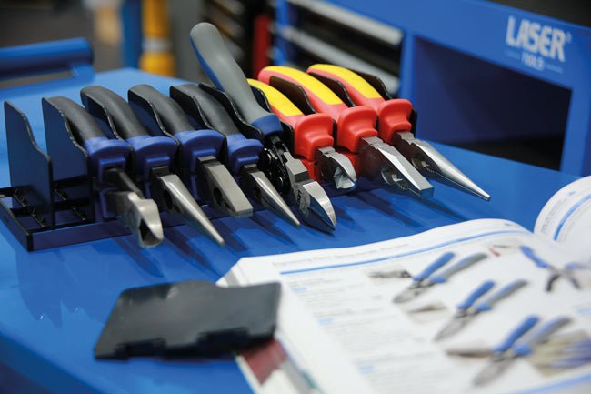 Laser Tools 7245 Pliers Storage Rack 300mm Laser Tools