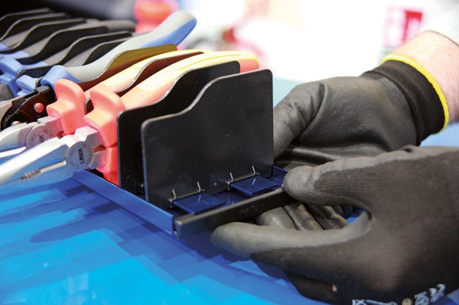 Laser Tools 7245 Pliers Storage Rack 300mm Laser Tools